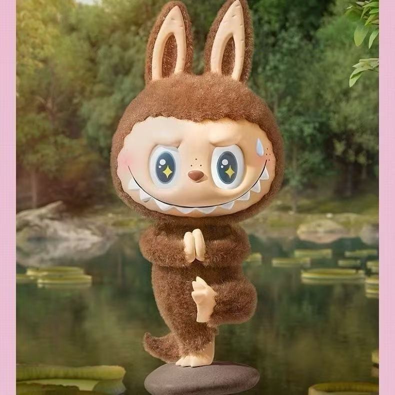 THE MONSTERS Lazy Yoga Series Figures Labubu