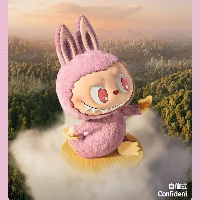THE MONSTERS Lazy Yoga Series Figures Labubu