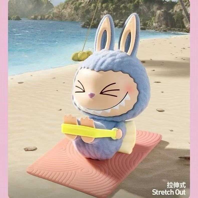 THE MONSTERS Lazy Yoga Series Figures Labubu