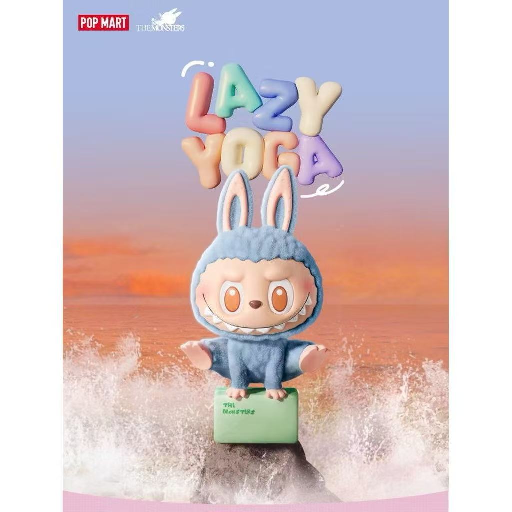 THE MONSTERS Lazy Yoga Series Figures Labubu